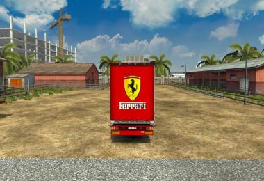 Ferrari Truck Trailer Interior
