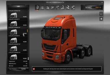 Iveco Stralis 2007 / Hy-Way 2012 real specifications