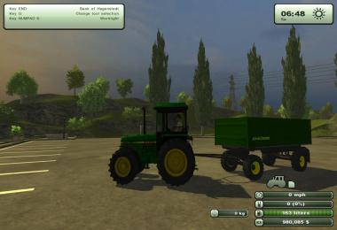 John Deere side tipper 1.0