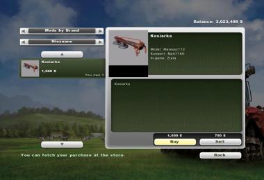 Kosiarka Rotacyjna Z-173 v1.0