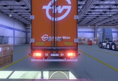 Krone CoolLiner back lights