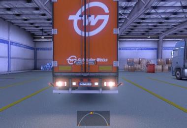 Krone CoolLiner back lights