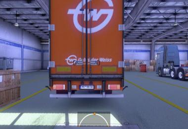 Krone CoolLiner back lights