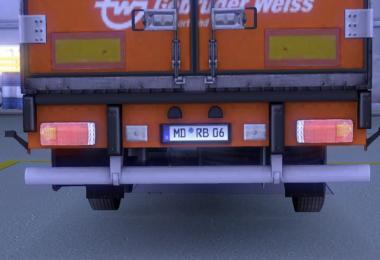 Krone CoolLiner back lights