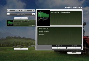 Laumetris trailer 20T v1.0