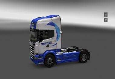 Maritime Scania Streamline skin
