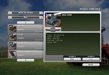 MAZ Truck + Trailer PACK