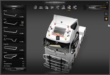 Modified roofgrill for Volvo 2012