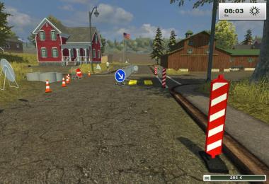 Panneau travaux placable v1.0