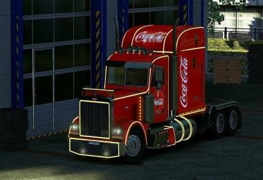 Peterbilt 379 Coca-Cola Truck + Interior