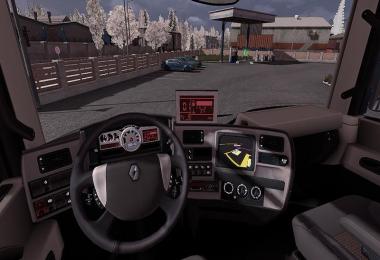 Renault Magnum - dashboard GPS