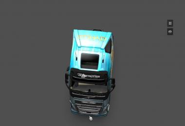 Scania and Volvo Manchester City Skin