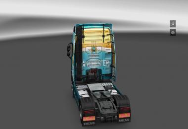 Scania and Volvo Manchester City Skin