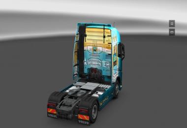 Scania and Volvo Manchester City Skin