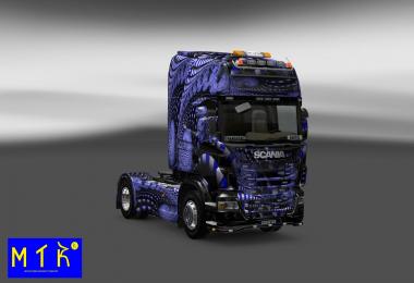 Scania Blue Ladder Skin