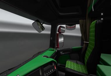Scania Dark Green Interior