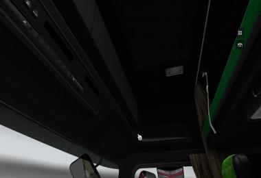Scania Dark Green Interior