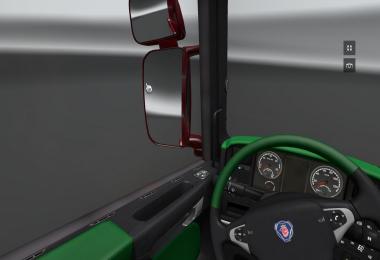 Scania Dark Green Interior