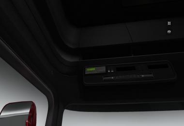 Scania Dark Orange interior