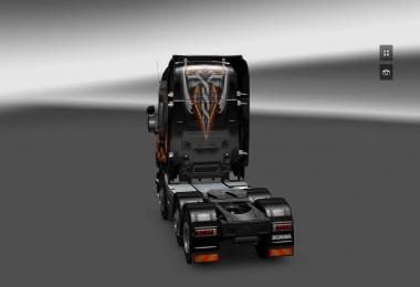 Scania Dragon Fire skin