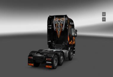 Scania Dragon Fire skin