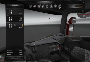 Scania R2009 + Streamline the new mirrors