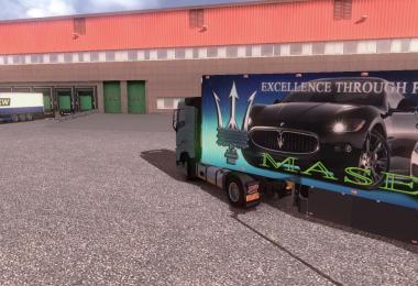 Schmitz Maserati trailer