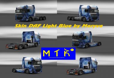 Skin DAF Light Blue