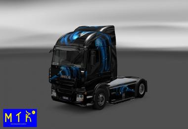 Skin Iveco Stralis Shadow Blue