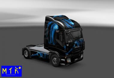 Skin Iveco Stralis Shadow Blue