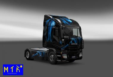 Skin Iveco Stralis Shadow Blue