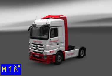 Skin MB Actros Concreserv