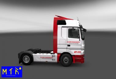 Skin MB Actros Concreserv
