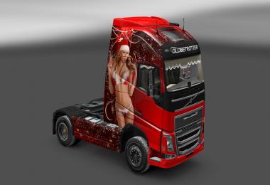 Skin Pack Christmas Volvo FH 2013