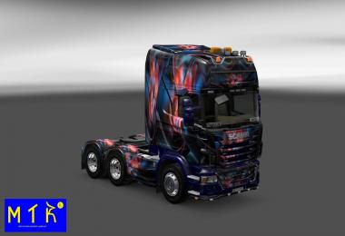 Skin Scania Glow