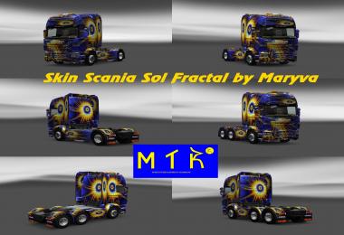 Skin Scania Sol Fractal