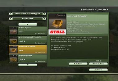 Stoll Schaufelset v2.0