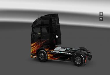 Volvo 2012 - Dangerous Fire Skin