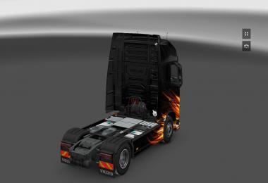 Volvo 2012 - Dangerous Fire Skin
