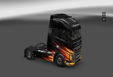 Volvo 2012 - Dangerous Fire Skin