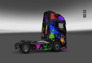 Volvo FH 2012 Color Splash skin