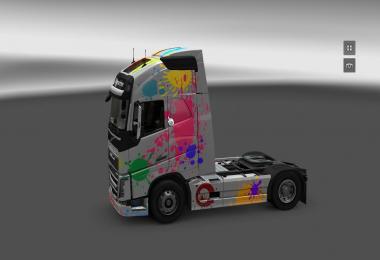 Volvo FH 2012 Color Splash skin