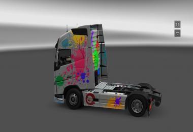 Volvo FH 2012 Color Splash skin
