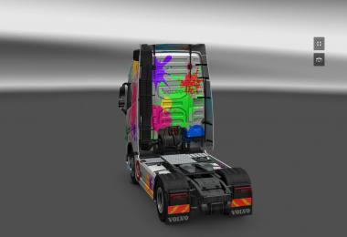 Volvo FH 2012 Color Splash skin