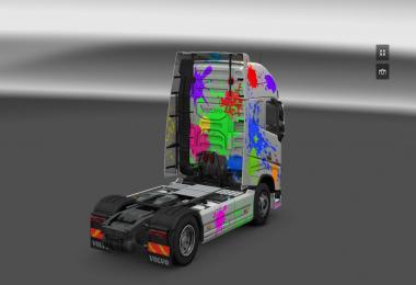 Volvo FH 2012 Color Splash skin