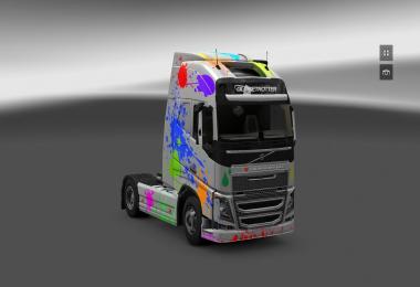 Volvo FH 2012 Color Splash skin