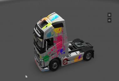 Volvo FH 2012 Color Splash skin