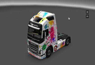 Volvo FH 2012 Color Splash skin