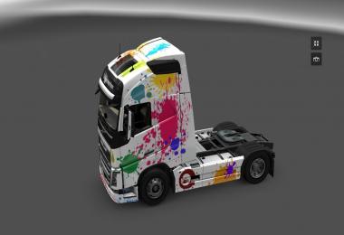 Volvo FH 2012 Color Splash skin