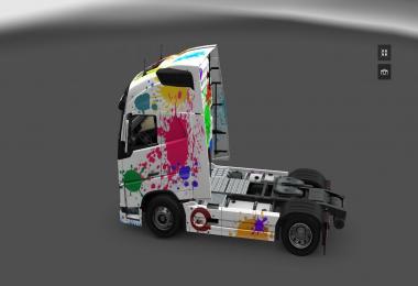 Volvo FH 2012 Color Splash skin